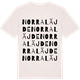 Vintage White t-shirt med Norra Läjde ordlek t-shirt
