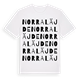Norra Läjde ordlek t-shirt