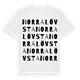 Norra Lövsta ordlek t-shirt