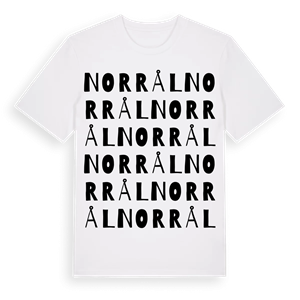 Norrål ordlek t-shirt – ekologisk bomull t-shirt från Pinshirt
