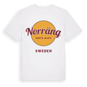 Norräng cirkel t-shirt – ekologisk bomull t-shirt från Pinshirt