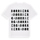 Norrberga ordlek t-shirt