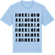 Blue Soul t-shirt med Norrbo ordlek t-shirt