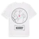 White t-shirt med Norrby t-shirt