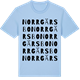 Blue Soul t-shirt med Norrgärsbo ordlek t-shirt