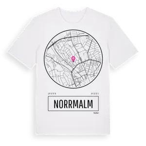Norrmalm t-shirt – ekologisk bomull t-shirt från Pinshirt
