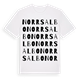 Norrsalbo ordlek t-shirt