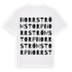 Norrströmstorp ordlek t-shirt