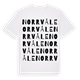 Norrvåle ordlek t-shirt