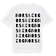Norsberg ordlek t-shirt