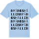 Blue Soul t-shirt med Nyängshällen ordlek t-shirt