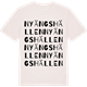 Vintage White t-shirt med Nyängshällen ordlek t-shirt