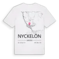 Nyckelön karta t-shirt