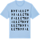 Blue Soul t-shirt med Nyfallet ordlek t-shirt