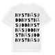 Nystnäs udd ordlek t-shirt