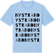 Blue Soul t-shirt med Nystrand ordlek t-shirt