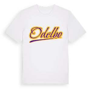 Odelbo baseball t-shirt – ekologisk bomull t-shirt från Pinshirt