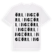 Örlinge ordlek t-shirt