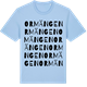 Blue Soul t-shirt med Ormängen ordlek t-shirt