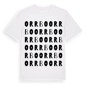 Orrbo ordlek t-shirt – ekologisk bomull t-shirt från Pinshirt