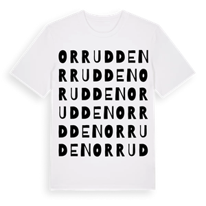 Orrudden ordlek t-shirt – ekologisk bomull t-shirt från Pinshirt