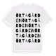 Örtagården ordlek t-shirt