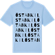 Blue Soul t-shirt med Östankil ordlek t-shirt