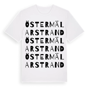 Öster Mälarstrand ordlek t-shirt – ekologisk bomull t-shirt från Pinshirt