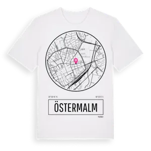 Östermalm t-shirt – ekologisk bomull t-shirt från Pinshirt