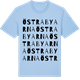 Blue Soul t-shirt med Östra Byarna ordlek t-shirt