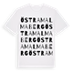 Östra Malmaberg ordlek t-shirt