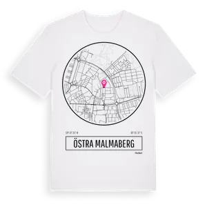 Östra Malmaberg t-shirt – ekologisk bomull t-shirt från Pinshirt