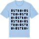 Blue Soul t-shirt med Östrom ordlek t-shirt