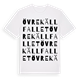 Övre Källfallet ordlek t-shirt