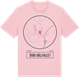 Pink Cotton t-shirt med Övre Källfallet t-shirt