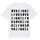 Övre Uggelfors ordlek t-shirt