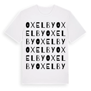 Oxelby ordlek t-shirt – ekologisk bomull t-shirt från Pinshirt