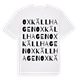 Oxkällhagen ordlek t-shirt