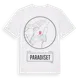 White t-shirt med Paradiset t-shirt