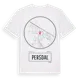 White t-shirt med Persdal t-shirt