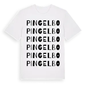 Pingelbo ordlek t-shirt – ekologisk bomull t-shirt från Pinshirt
