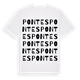 Pontes ordlek t-shirt