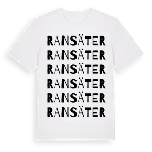 Ransäter ordlek t-shirt – ekologisk bomull t-shirt från Pinshirt