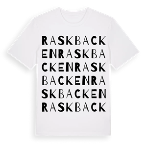 Raskbacken ordlek t-shirt – ekologisk bomull t-shirt från Pinshirt
