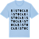 Blue Soul t-shirt med Råstock ordlek t-shirt