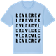 Blue Soul t-shirt med Revle ordlek t-shirt