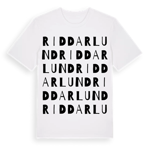 Riddarlund ordlek t-shirt – ekologisk bomull t-shirt från Pinshirt