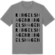 Mid Heather Gray t-shirt med Ringelshagen ordlek t-shirt