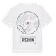 White t-shirt med Risbron t-shirt