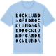 Blue Soul t-shirt med Rocklunda gård ordlek t-shirt